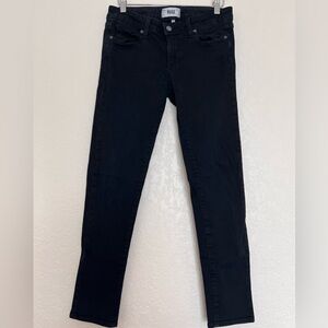 PAIGE Women's Black Skinny Jeans